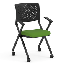 Load image into Gallery viewer, Julep | Nesting Chair with Arms and Casters