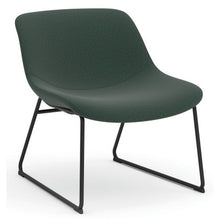 Load image into Gallery viewer, Willow | Low Back Lounge Chair with Black Sled Base