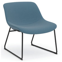 Load image into Gallery viewer, Willow | Low Back Lounge Chair with Black Sled Base