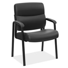 Load image into Gallery viewer, Ebony Collection Guest Chair With Black Frame