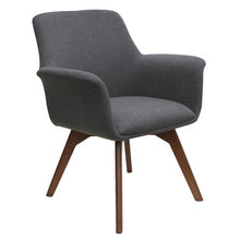 Load image into Gallery viewer, Bolster Collection Mid Back Guest Chair with Wood Leg Base
