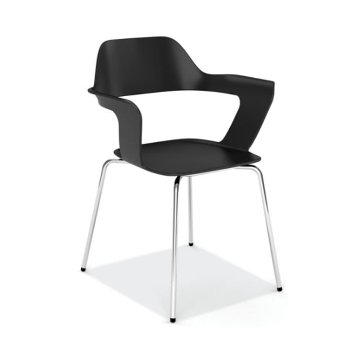 Zella Stacking Chair With Arms