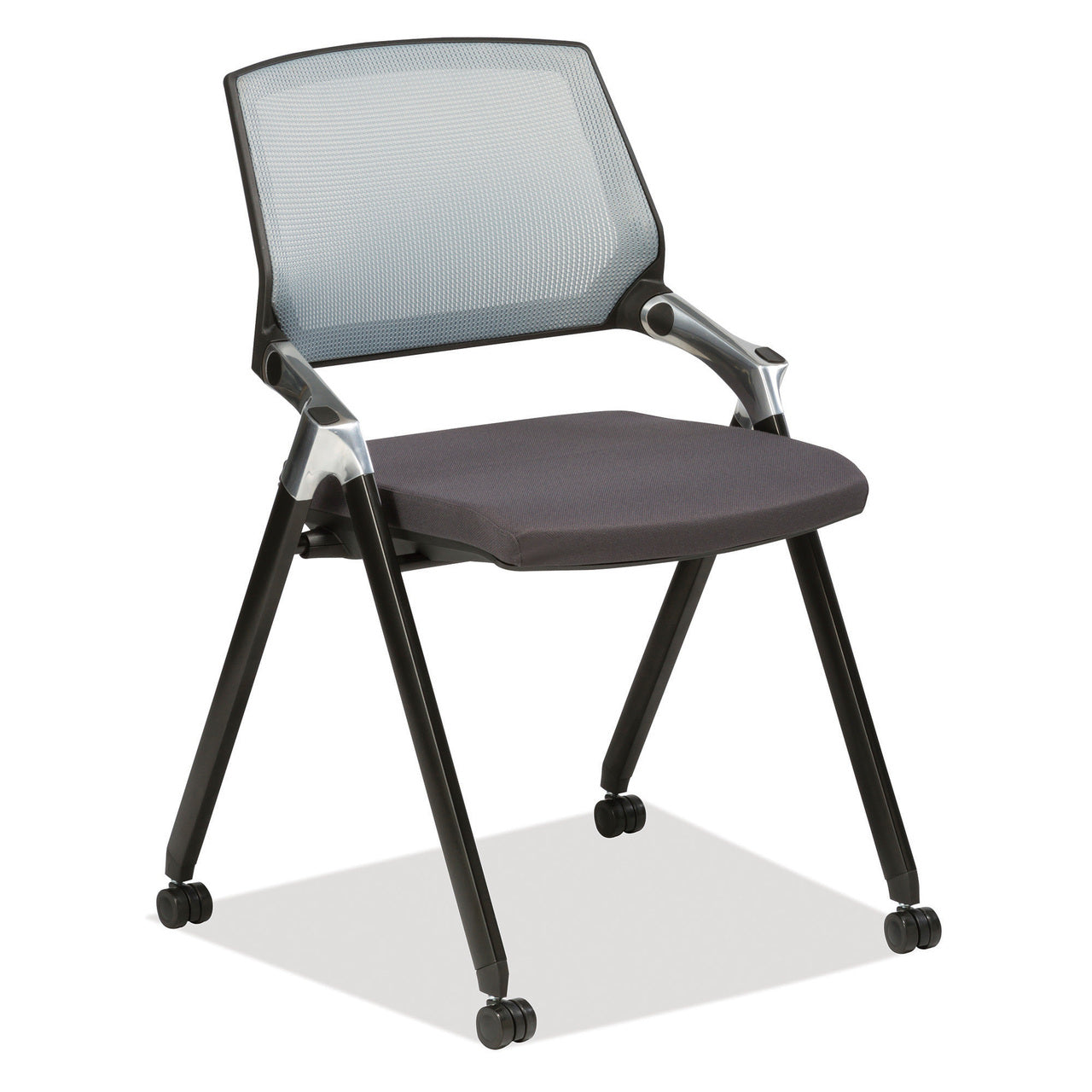 Nesting chair discount with tablet arm